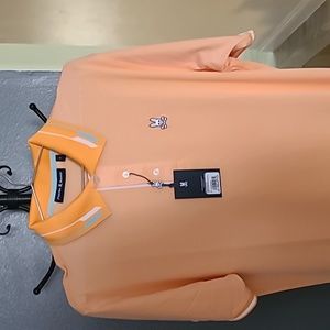 Psycho Bunny sport polo Size xtra small orange soda color